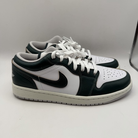 **NEW Nike Air Jordan 1 LOW SE Oxidized Green White FQ7687 300 Men's Sz 8 Shoes - Picture 2 of 10